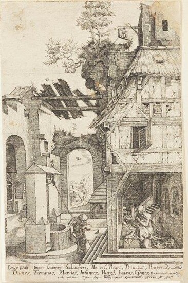 After Albrecht Dürer, German 1471-1528- Deus Vult...