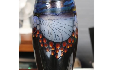 Alan Clarke Studio Pottery Artic Moon design vase limited ed...