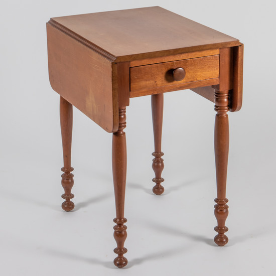 An American Cherry and Pine Pembroke Table