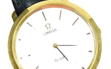 An Omega De Ville 9ct gold cased gentleman's wristwatch,...