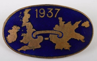 Anglo-German Fascists 1937 The Link Membership Badge