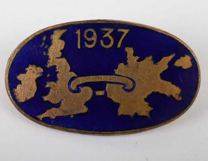 Anglo-German Fascists 1937 The Link Membership Badge
