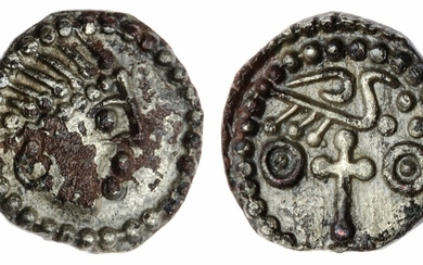 Anglo-Saxon England, Secondary Phase (710-760), Series J [BIIIB], Sceat, Type 85, 'York'