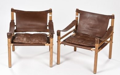 Arne NORELL (1917-1971) Paire de fauteuils... - Lot 88 - Richard Maison de ventes