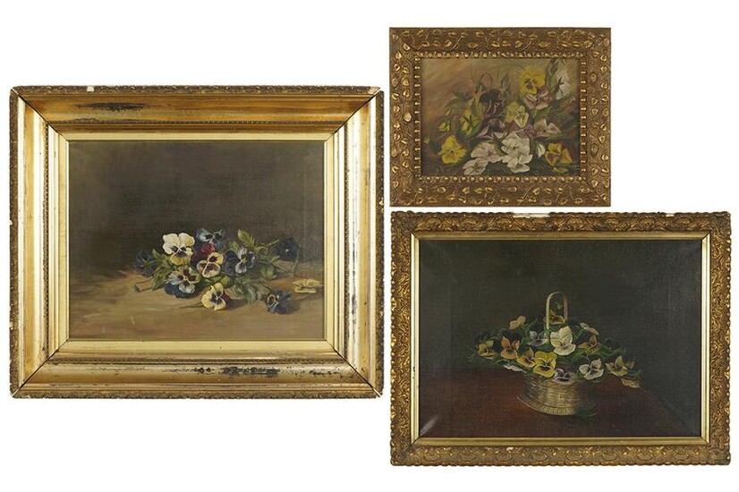 Artists Unknown (19th/20th Century) Flowers.