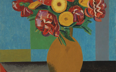 Auguste Herbin (1882-1960), Vase de fleurs