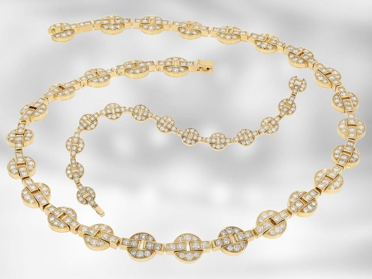 Bracelet/Necklace: Cartier 'HIMALIA DIAMOND SUITE', exclusive luxury jewellery...