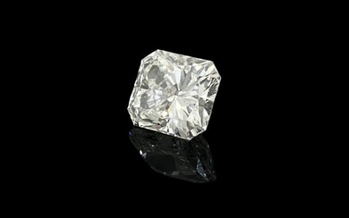 Brilliant Cornered rectangular cut loose diamond 6.04-carat, G color, and VS1