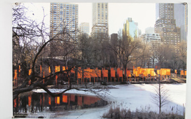 CHRISTO & Jean CLAUDE(1935-2020), 'The Gates', Central Park, New York,...