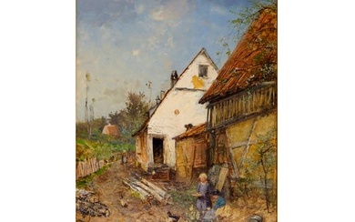 Carl von Malchus, Ludwigsburg 1835 - 1889 Munich, Near Grinzing