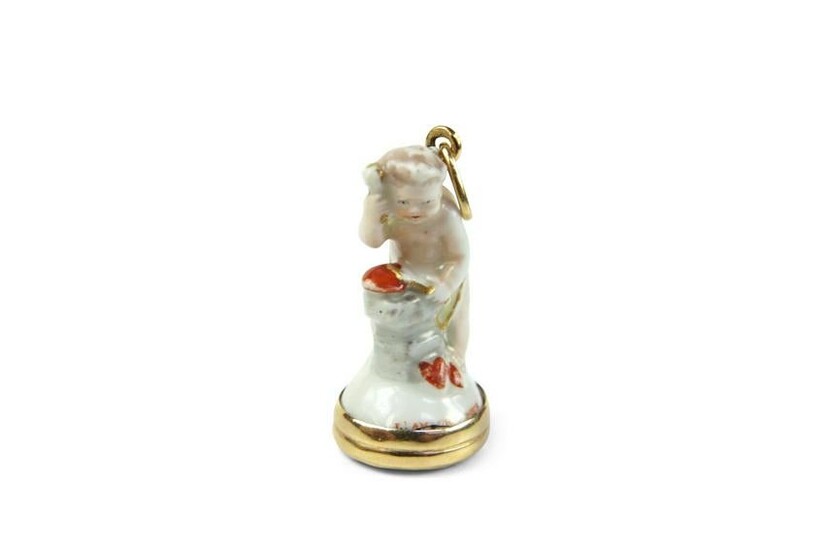 Chelsea Porcelain Seal of Cupid
