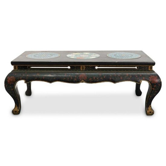 Chinese Cloisonne Coffee Table