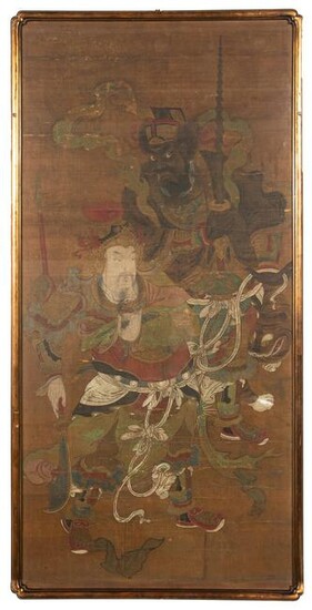 Chinese Painting of Daoist Guardians, 15-16th Century