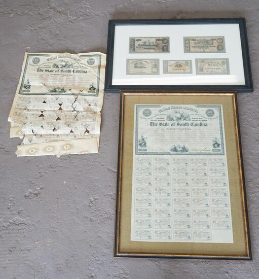 Collection Confederate Paper Currency