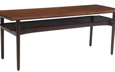 DANISH MID-CENTURY MODERN ROSEWOOD EXTENSION COFFEE TABLE