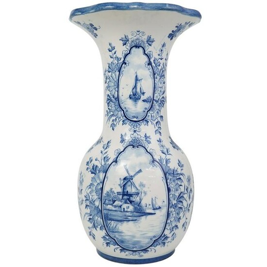Delft Porcelain Vase