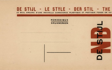 Doesburg, Th. van. De Stijl - Le Style - Der...