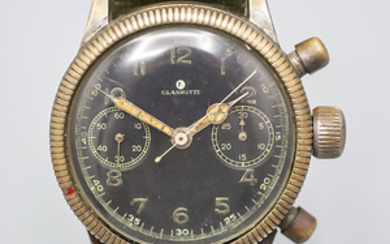 Fliegerchronograph / A pilot's chronograph, Tutima, Glashütte in Sachsen, Deutsche Luftwaffe, um 1943-1944