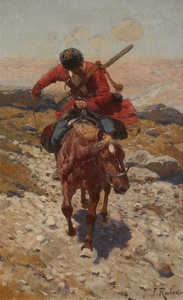 Franz Alekseyevich Roubaud, Circassian Horsemen