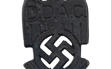 GERMAN WWII TYPE DDAC FLAG POLE TOP