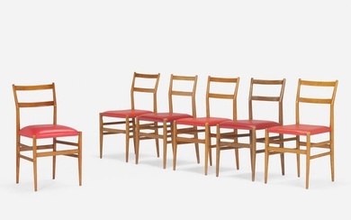Gio Ponti, Leggera chairs, set of six