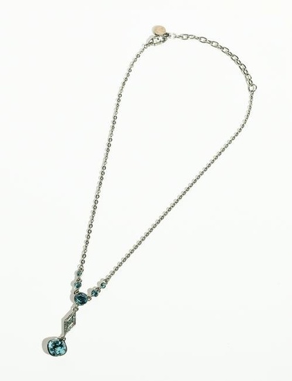 Givenchy Gemstone Pendant Necklace