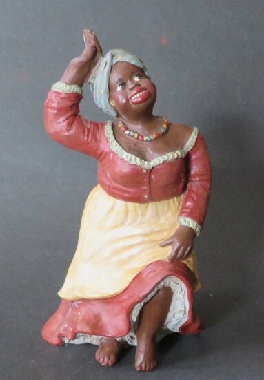 Glory Bell, Dancing Woman African American figure 1988