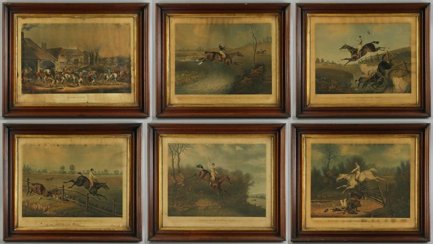 Group of English Sporting Prints