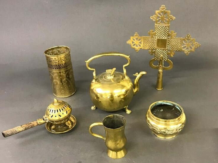 Grouping of Brass Items