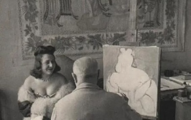 Henri Cartier-Bresson - Matisse in Vence, France 1944