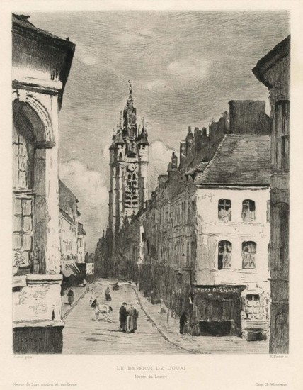 Jean-Baptiste Corot Le Beffroi de Douai