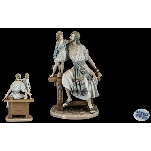 Lladro - Large and Impressive Hand Painted Porcelain Figure ...