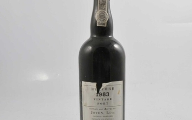 Melford 1983 vintage port. 1 bottle