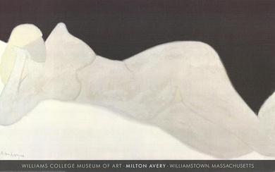 Milton Avery - Reclining Blonde - 1989 Offset Lithograph 29.25" x 48"