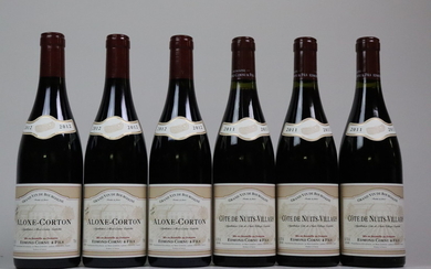 Mixed Lot Burgundy 2004/2011/2012
