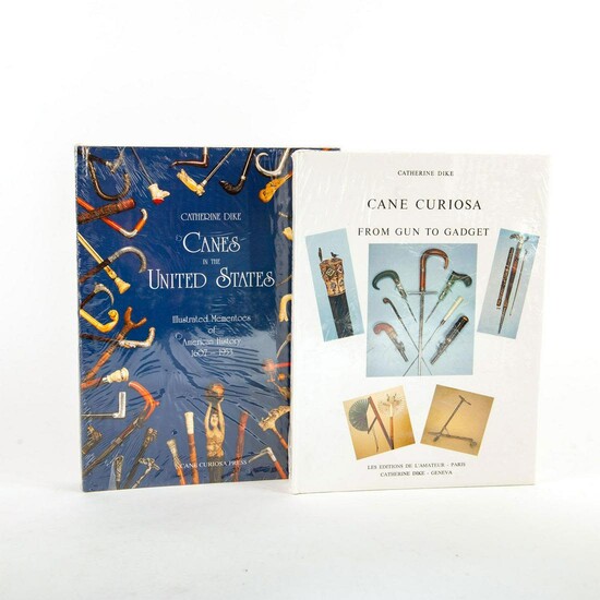 Pair Of Cane/Walking Stick Books