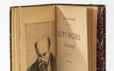 Paul VERLAINE, Liturgies intimes, Paris, Mars 1892, Bibliothèque...