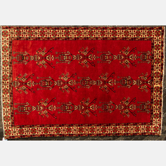 Persian Zanjan Wool Rug