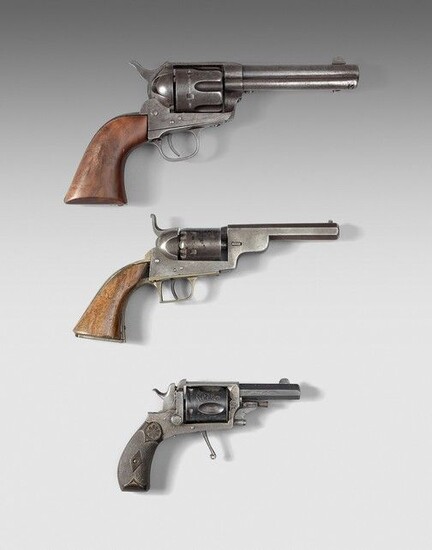Pistolet double à broche, deux coups, calibre... - Lot 88 - Beaussant Lefèvre & Associés