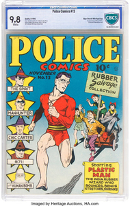 Police Comics #13 Mile High Pedigree (Quality, 1942)...