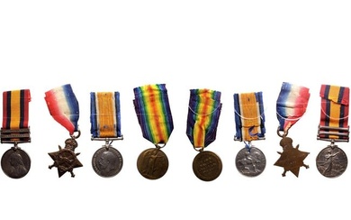 Queen's South Africa Medal & Great War Trio (4).