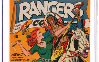 Rangers Comics #47 Mile High Pedigree (Fiction House, 1949)...