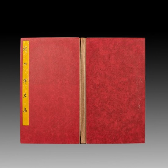 Rare Chinese Painting Album ByGiuseppe Castiglione