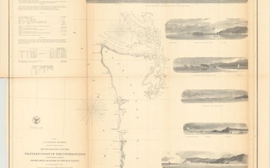 "Reconnaissance of the Western Coast of the United States (Northern Sheet) from Umpquah River to the Boundary by the Hydrographic Party", U.S. Coast Survey