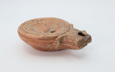 Roman Ceramic Lamp with Pegasus 1st Century AD
