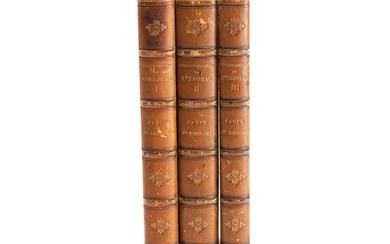 STENDHAL [BEYLE, Marie Henri] (1783-1842). Correspondance de...