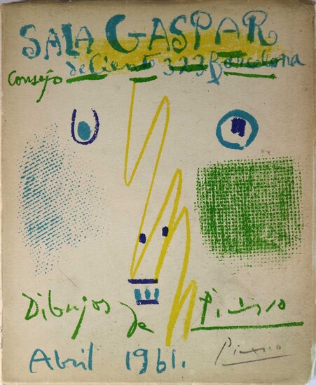 Sala Gaspar Picasso Dibujos- Gouaches- Acuarelas Exhibition Catalogue