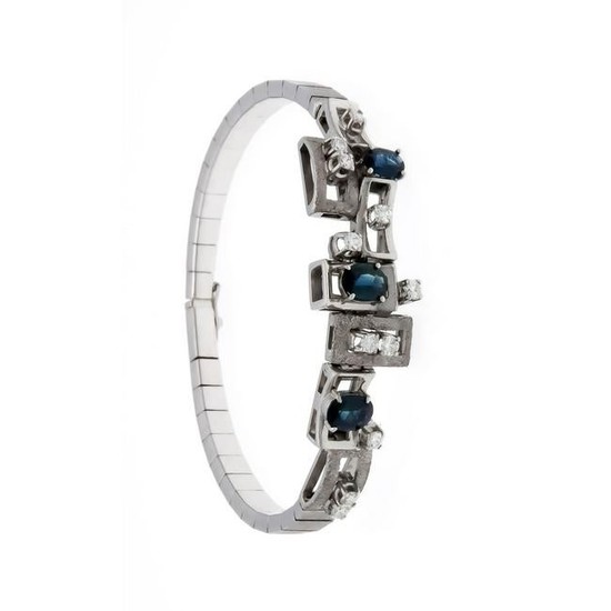 Sapphire-brilliant bracel