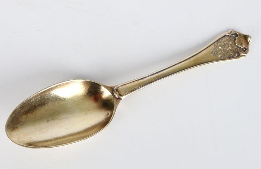 Silber Löffel Augsburger 18. Jahrhundert, silver spoon 18th century