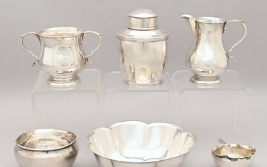 Six Boston Arts & Crafts Sterling Silver Wares